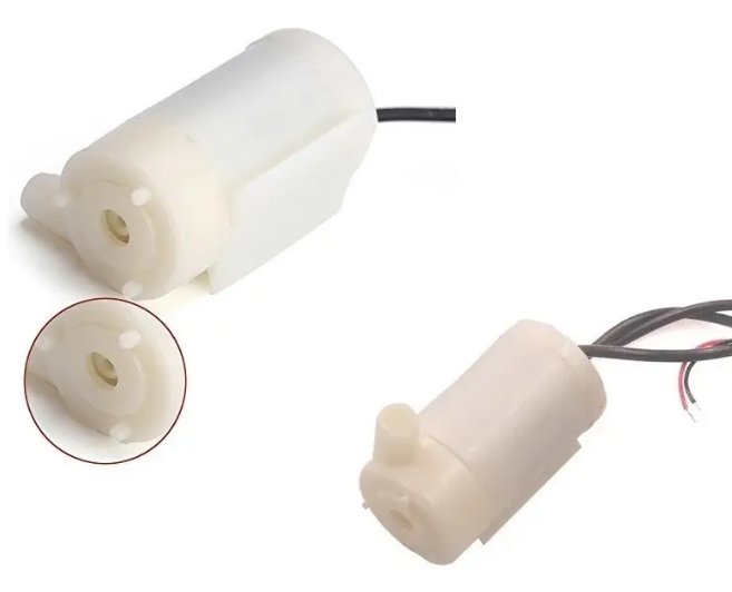 Mini Bomba Agua Sumergible Motor Silencioso 3-5v