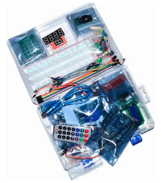 it De Inicio Arduino Uno R3 Compatible Con Estuche - Imagen 3