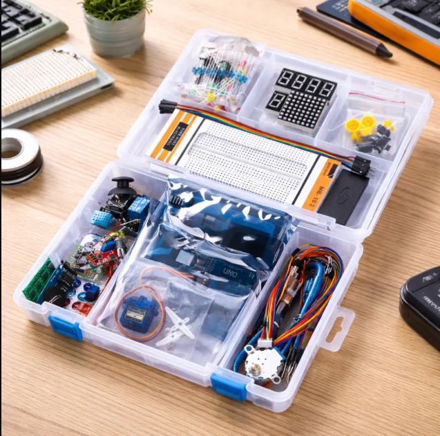 it De Inicio Arduino Uno R3 Compatible Con Estuche - Imagen 4