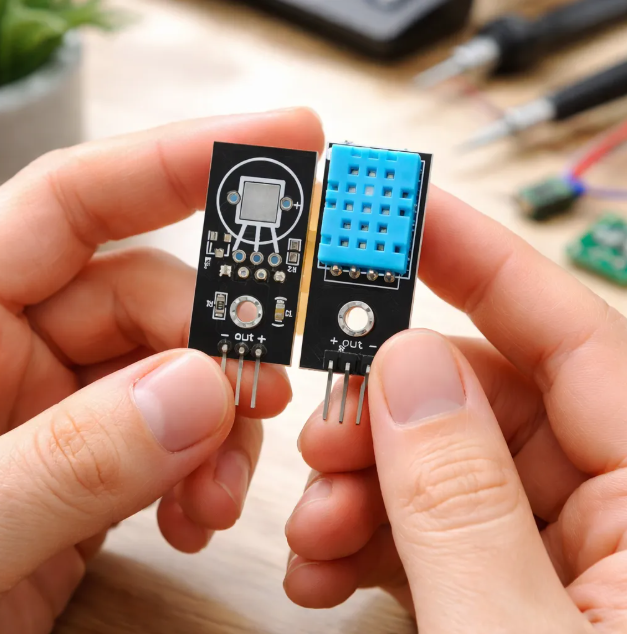 Sensor De Temperatura Y Humedad Dht11 Unidad - Imagen 4